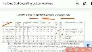 Gmc Paramedical Addmision 2023-24 , Gmc Paramedical Addmision Update 2024, Nscbmc 2nd Counsling 🖐