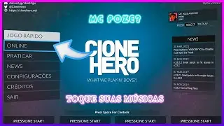 Clone Hero - COMO BAIXAR E JOGAR COM SEUS AMIGOS (ATUALIZADO) !!