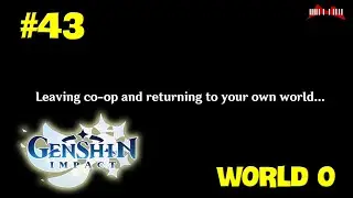 Doing Nothing in Co-op Mode World 0 - Genshin Impact #43
