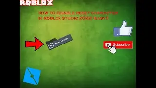 HOW TO DISABLE RESET CHARACTER ROBLOX STUDIO IN 1 MINUTE 2022 #shorts