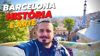 ARTE e HISTÓRIA a CÉU ABERTO em BARCELONA!