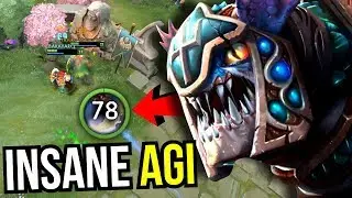 INSANE AGILITY - Slark +78 Essence Agi by Chuan 7.08 | Dota 2