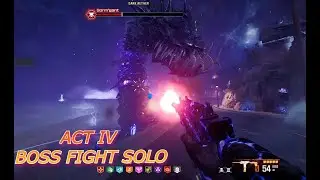 ACT IV BAD SIGNAL MISSION| DARK AETHER BOSS [SOLO] | MWZ (TIPS)