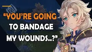 Treating an Injured Albedo's Wounds [Albedo Roleplay]