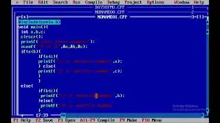 Get three numbers from user and display the smallest using nested if statement 11.15 