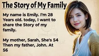 Learn English Through Story | The Story Of My Family | Graded Reader Level 1 | Listen And Speak