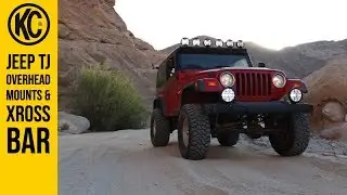 How To Add KC HiLiTES® LED Lights on a Jeep TJ with the KC® Crossbar