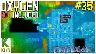 Let's Play Oxygen Not Included #35: Switching On The Giant Radiator!