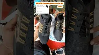 BRUTON Trendy Men Sports Running Shoes For Men (Black) 🤯