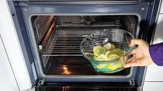 Cleaning the oven has never been easier