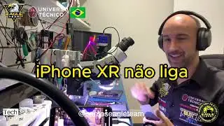 iPhone XR Não liga conserto placa mãe conserto muito fácil curto malha secundaria.