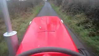 massey ferguson 165 round bale silage 2014