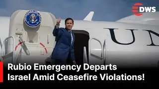 BREAKING NEWS: Trump Sends U.S. Secretary of State Marco Rubio to Israel Amid Gaza Tensions | AC1Z