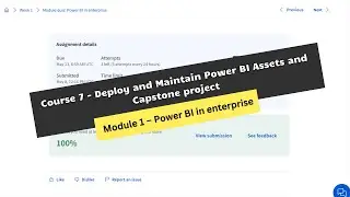deploy and maintain assets power bi assets and capstone project coursera week 1 answers