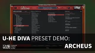 U-he Diva: Archeus Preset Walkthrough (Ambient Presets)