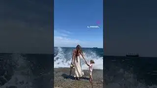 Волнующееся море - наша жизнь... Крым сегодня Отдых в Крыму июль 2024г #мелания #море #вовик #крым