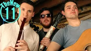Wrecking Ball with Rainstick, Native American Flute, and Guitar -TheNew11 - Matt Tastic