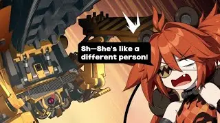 tsundere robot with a THICK drill rod ._.
