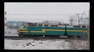 Курское направление зимой 2014-ого  - участок Битца - Бутово
