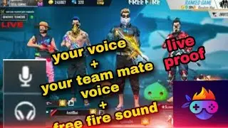 how to record your voice and your teammate voice: live proof👍