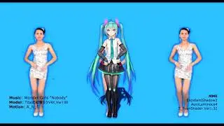[MMD] Nobody - Wonder Girls (wip motion)