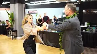 West Coast Swing - Elina Sharipova and Jimmy Mulligan - Arthur Murray Honolulu Showcase