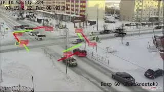Case Salekhard: crosswalk
