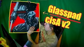 Стеклянный коврик для мышки?  Cisa v 2 glasspad