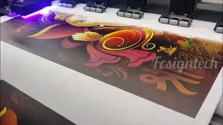 direct sunpack eco solvent flatbed printer in sunboard sheet printing  machine 9946100740