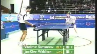 vladimir samsonov vs jan ove waldner soc table tennis championship 1995