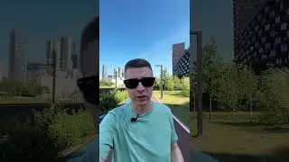 Район с красивой набережной и видом на Москва Сити.
