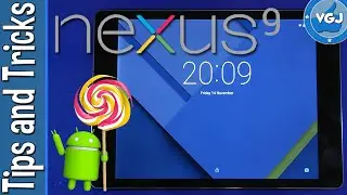 Nexus 9 Tips and Tricks - Basic Lockscreen Functions
