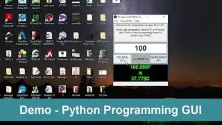 Demo - Desktop App in Python