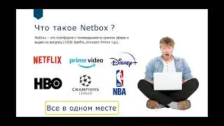 Netbox   Презентация  Нетбокс