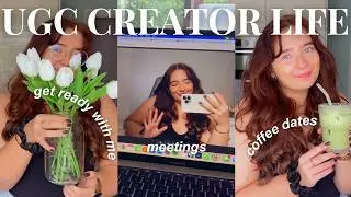 A DAY IN THE LIFE OF A UGC CREATOR | controversial opinions, the truth about pricing, new clients