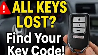 “Honda & Acura All Keys Lost | How to Find Your Key Code Tutorial”