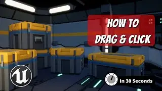 Unreal Engine Shortcuts [ How To Drag & Click]