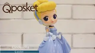 Обзор фигурки Золушка Q posket. Cinderella (A Normal color) preview