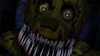 Nightmare springtrap jumpscare?! (FNAF 4)