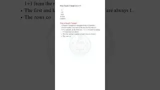 Pascal's Triangle in Java: Beginner-Friendly! | 