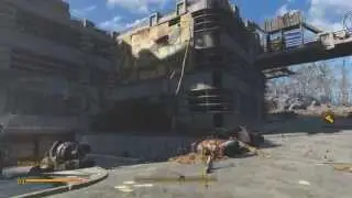 Fallout 4 ► Изучение локации (авто. лазерный мушкет)