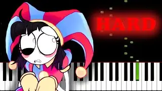 OR3O - The Amazing Digital Circus Song - Digital Hallucination - Piano Tutorial