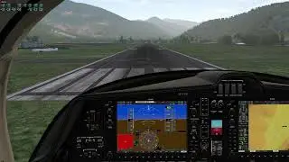 Aerobask DA62 Landing X-Plane