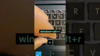 Screen Recording ShortCut Key⚡ 