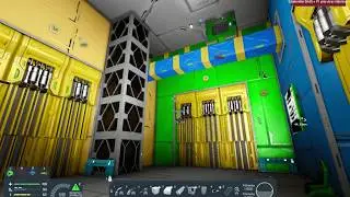 Space Engineers S1E06 Hangar door,  Automatic, O2.