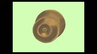 Infinite Painter Brass Doorknob Timelapse