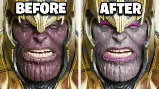 THANOS MAKEOVER!!! Queen Studios Life-size Thanos Bust Too Dark?