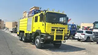 Man Dual Cab 33-373 Fire Fighter Truck 6x6