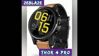 CONHECENDO O ( RELÓGIO CELULAR ) SMART WATCH ZBLAZE THOR 4 PRO