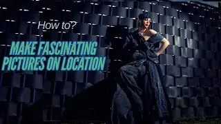 Create fascinating images on location with models and strobes / flash photography